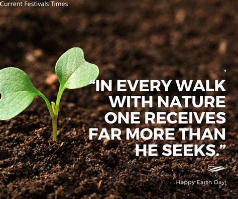 Top 31 Earth Day Quotes to Fall in Love with Nature - Current Festivals Times