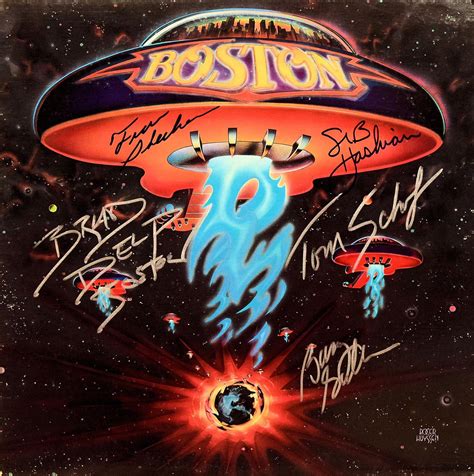 Lot - Boston signed debut album "Boston"