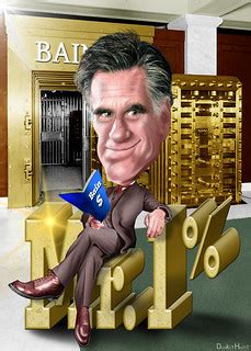 Mitt Romney, Mr. 1% - Cartoon | Willard Mitt Romney, aka Mit… | Flickr