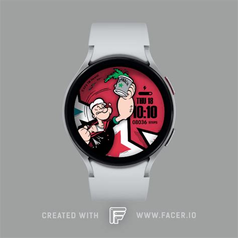 Popeye - Strong to the Finish - watch face for Apple Watch, Samsung Gear S3, Huawei Watch, and ...