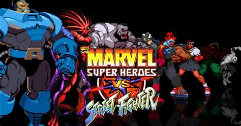 Marvel Super Heroes vs. Street Fighter's 8 secret characters receive ...