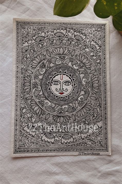 Madhubani Godna Painting in 2023 | Madhubani paintings peacock, Madhubani painting, Indian art ...