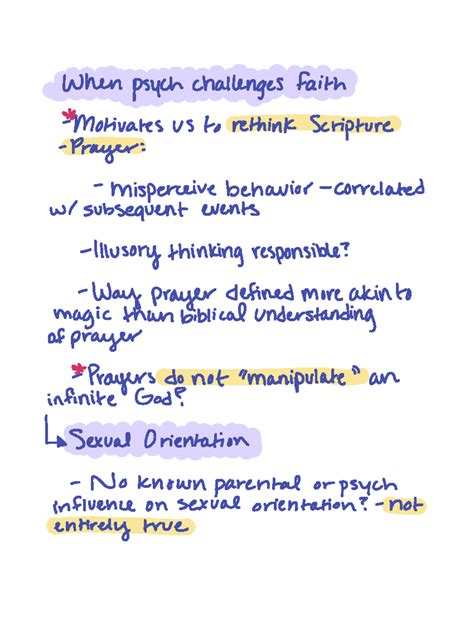 Levels of explanation view continued - When psych challenges faith ...