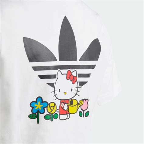 Kids Clothing - adidas Originals x Hello Kitty SST Tee - White | adidas Kuwait