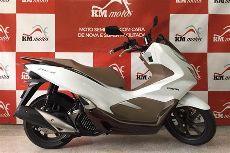 Honda PCX 150 DLX Branca ABS 2020 | KM Motos | Sua Loja de Motos Semi Novas