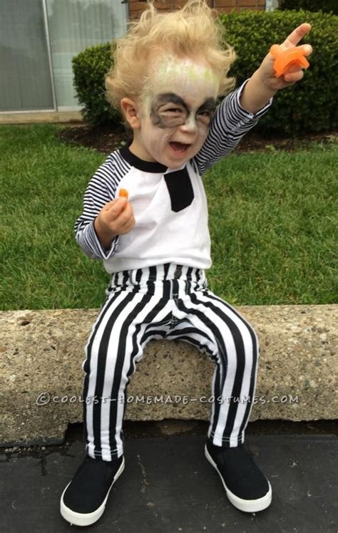 Cute DIY Beetlejuice Costume for a Toddler... Coolest Halloween Costume ...