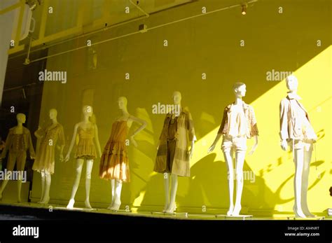 Mannequins in a shop window in SoHo, Manhattan, New York City Stock Photo - Alamy