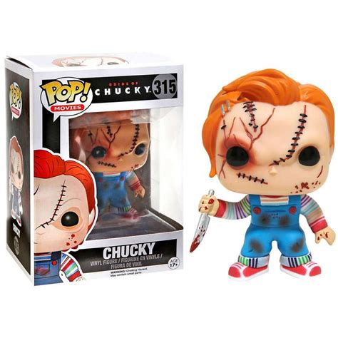 Child's Play Funko POP! Movies Chucky Vinyl Figure [Bride of Chucky ...