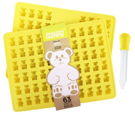 Classic Size Gummy Bear Mold – Modern Gummy