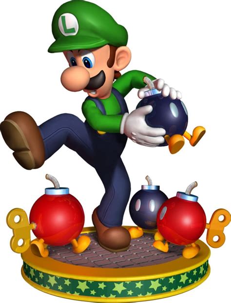 Luigi, Mario party, Super mario art