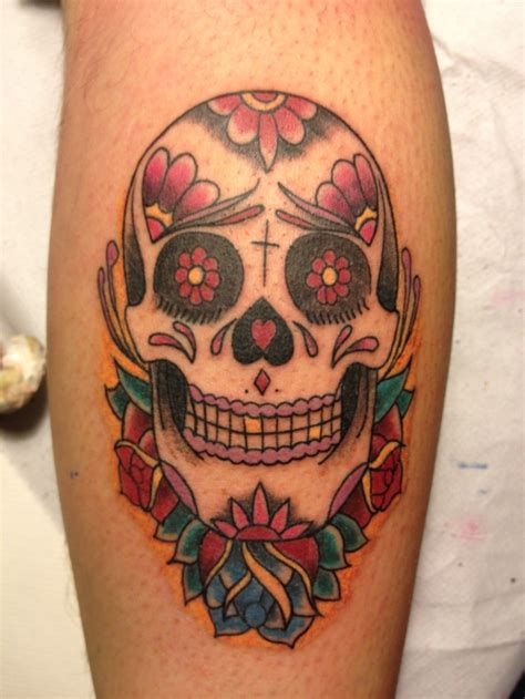 Mexican skull tattoo | Skulls | Pinterest