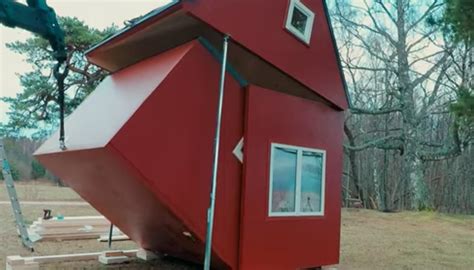 Prefabricated Foldable Tiny Homes Are Affordable And Take Less Time To ...