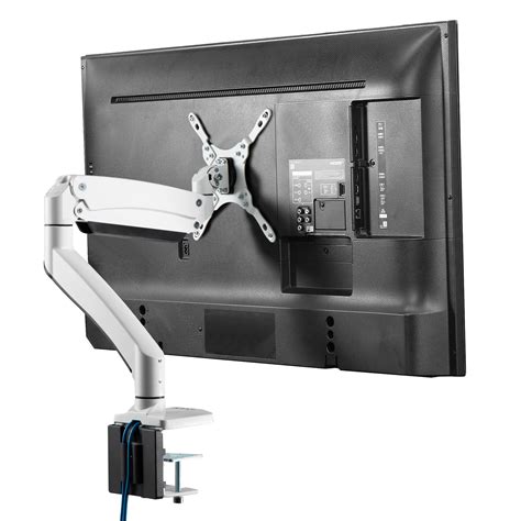 Buy AVLT Single 17”-49” Monitor Arm Desk fits One 50.7 lb Heavy Duty Monitor Full Motion Height ...