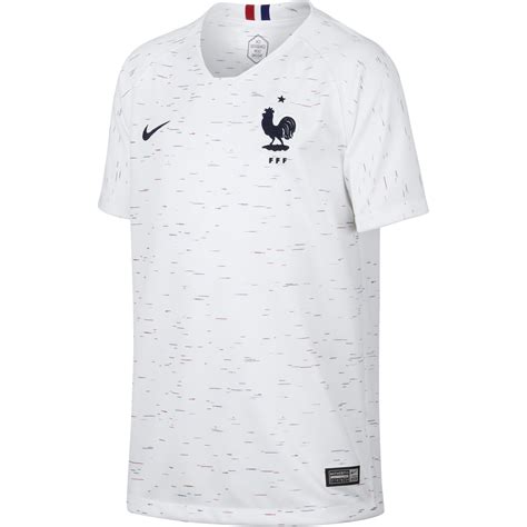 Maillot junior Equipe de France extérieur 2018 sur Foot.fr