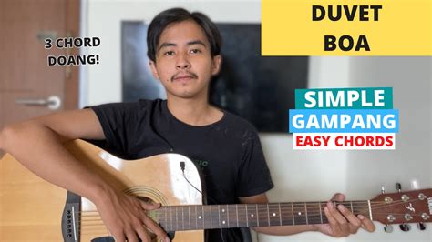 CHORD SIMPLE GAMPANG (Duvet - Boa) (Tutorial Gitar) VIRAL NIH! Easy ...