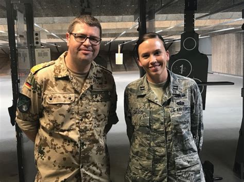 German naval officer visits 178th Wing as part of Military Reserve ...