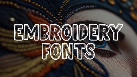 embroidery monogram fonts | HipFonts