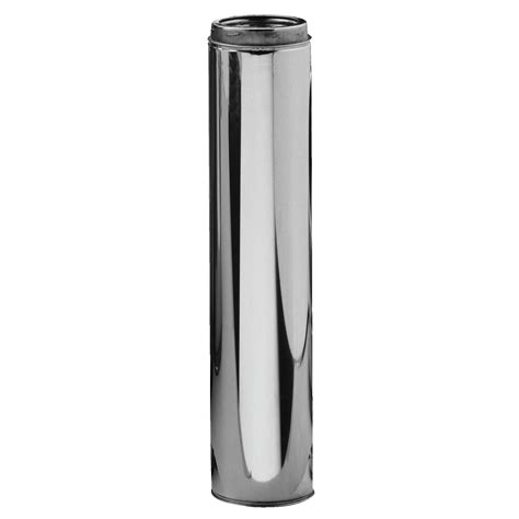 Selkirk 6UT-48 6" X 48" Stainless Steel Insulated Chimney Pipe ...