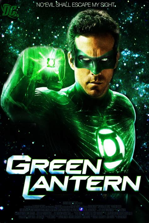 Green Lantern Font and Green Lantern Poster