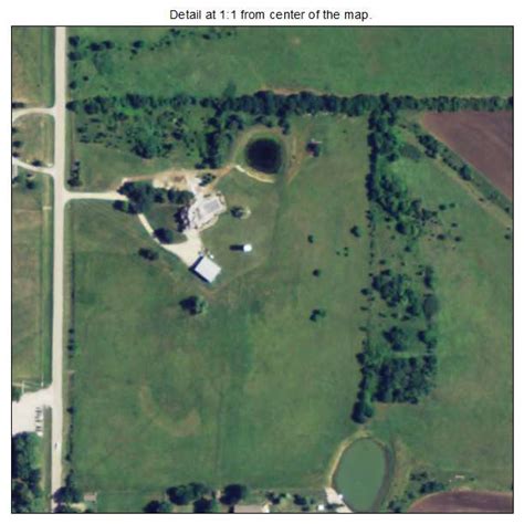 Aerial Photography Map of Gridley, KS Kansas