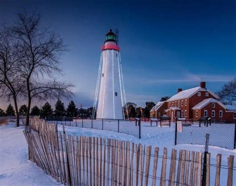 Fabulous and Frozen Michigan Lighthouses (Winter Fun) | My Michigan Beach and Michigan Travel