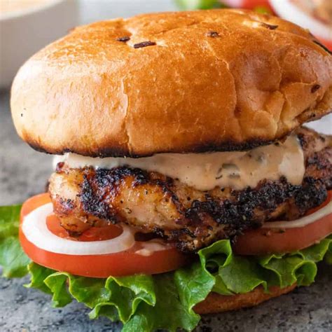 Grilled Chicken Sandwich Recipe • A Table Full Of Joy