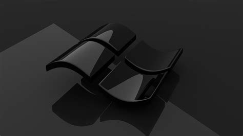 Windows Logo Black Minimal 4k Wallpaper,HD Computer Wallpapers,4k ...