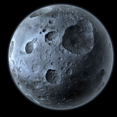 Highly Detailed Planet or Moon with Big Cr... 3D Model Game ready .obj - CGTrader.com