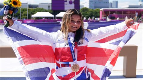 Tokyo 2020 Olympics: Sky Brown wins skateboarding bronze to become youngest British summer ...