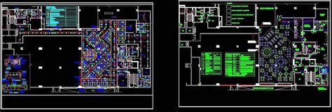 Food Court Plan and Ceiling Design DWG Detail | Plan n Design | Ceiling ...