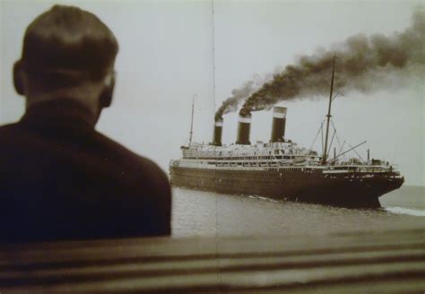 Ships of yore — The SS Leviathan from the US Lines leaving port in...