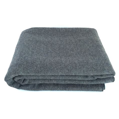 EKTOS 90% Wool Blanket, Grey, Warm & Heavy 4.4 lbs, Large Washable 66"x90" Si... 636824220012 | eBay