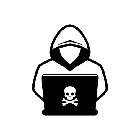 Premium Vector | Hacker icon vector