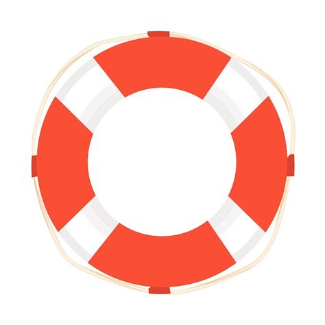 Red inflatable ring, Lifebuoy Personal flotation device Foam - Clip Art ...