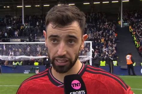 Bruno Fernandes gives verdict on Manchester United display vs Fulham as ...