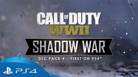 Call Of Duty: WWII | Shadow War - DLC 4 | PS4 - YouTube