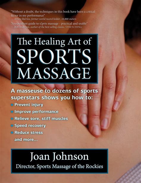 With the easy-to-follow massage techniques in "The Healing Art of Sports Massage," recreationa ...