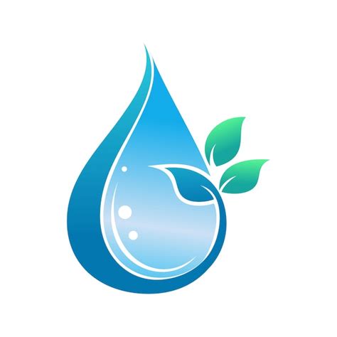 Premium Vector | Colorful water logo design gradien