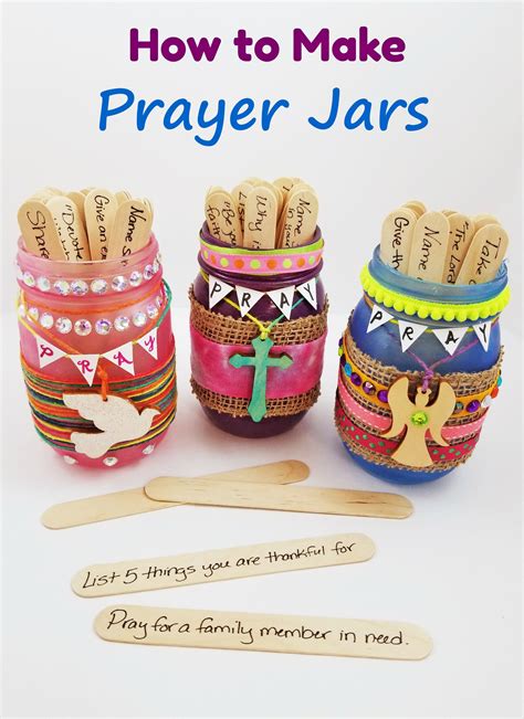 Create Your Own Prayer Jar for VBS or Sunday School!