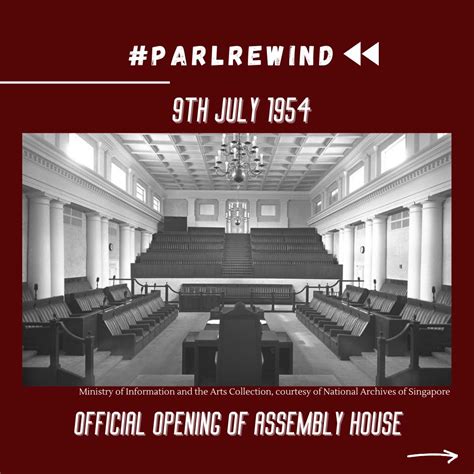 #DidYouKnow? #OnThisDay 68 years... - Parliament of Singapore