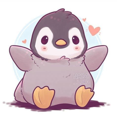 Pin by °~Queen of Diamonds~° on Cuteness | Cute penguin cartoon, Cute ...