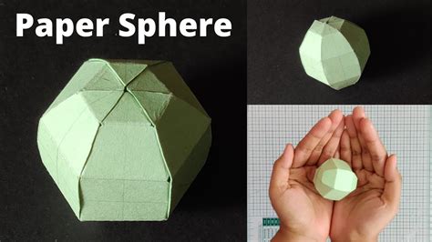 How To Make A Paper Sphere Template