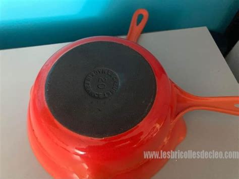 Le Creuset Enamel Cast Iron #20 and #23 Skillet | Les Bricolles de Cleo en.