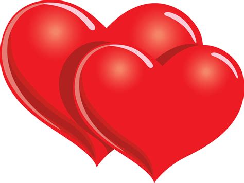 Two Hearts Clip Art - ClipArt Best