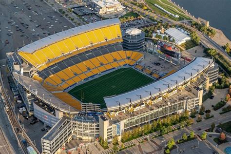 Aerial shot of Heinz Field in Pittsburgh | Stadium and Arena Photos ...