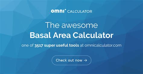 Basal Area Calculator