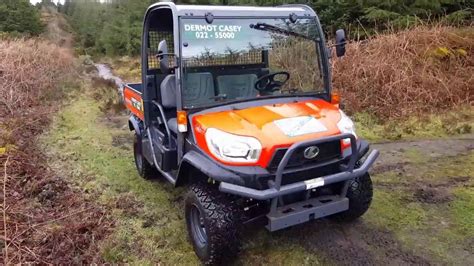 Kubota rtv 900 diesel 4x4 off road & on road with www.dermotcasey.com ...