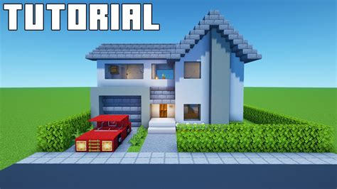 Minecraft Tutorial: How To Make A Modern Suburban House 2 "2022 ...