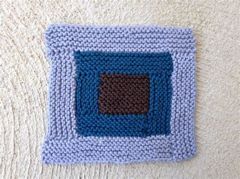 The Log Cabin Knitting Technique: An Easy Step-by-Step Photo Tutorial Log Cabin Knitting ...