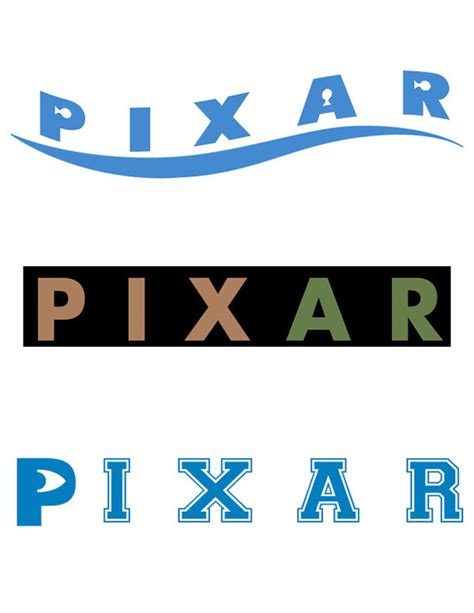 Disney Pixar Logos on Behance